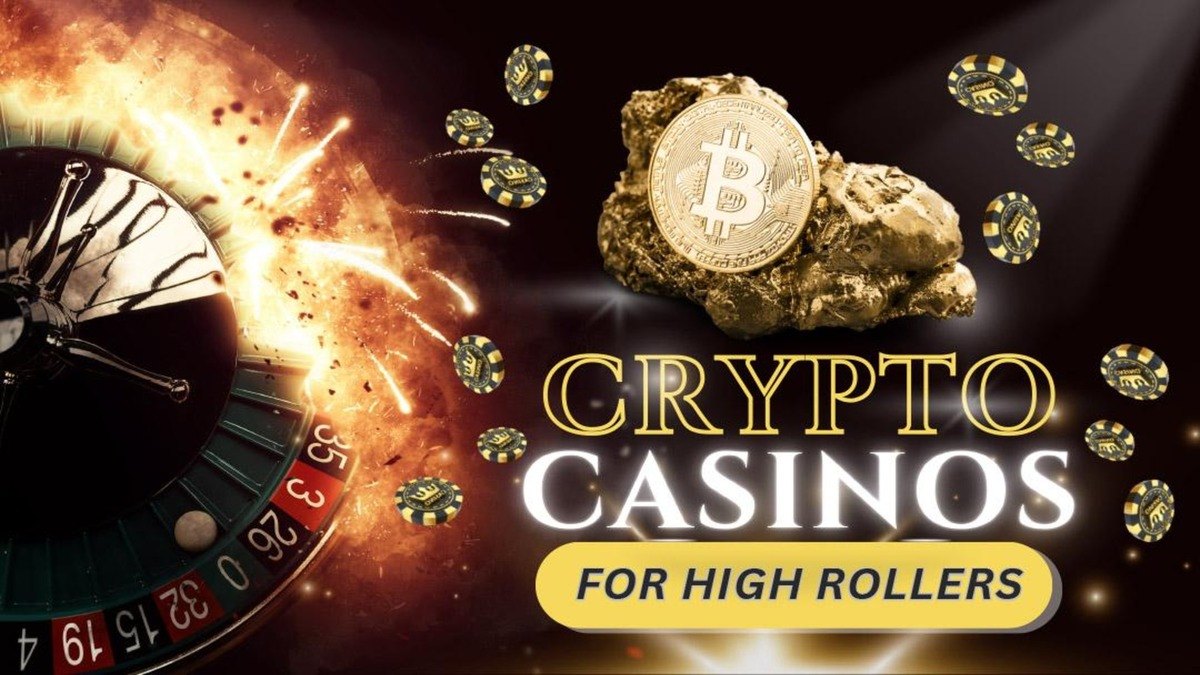 BTC high roller casinos banner
