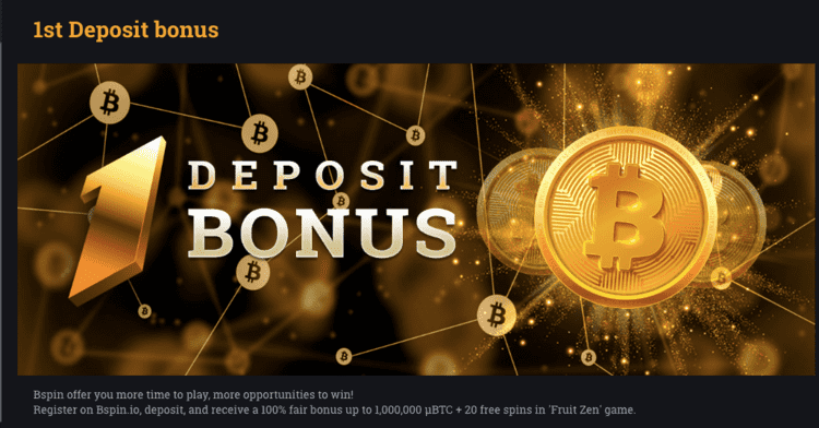 bspin casino deposit bonus lobby