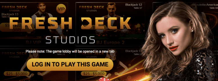 ducky luck live casino lobby